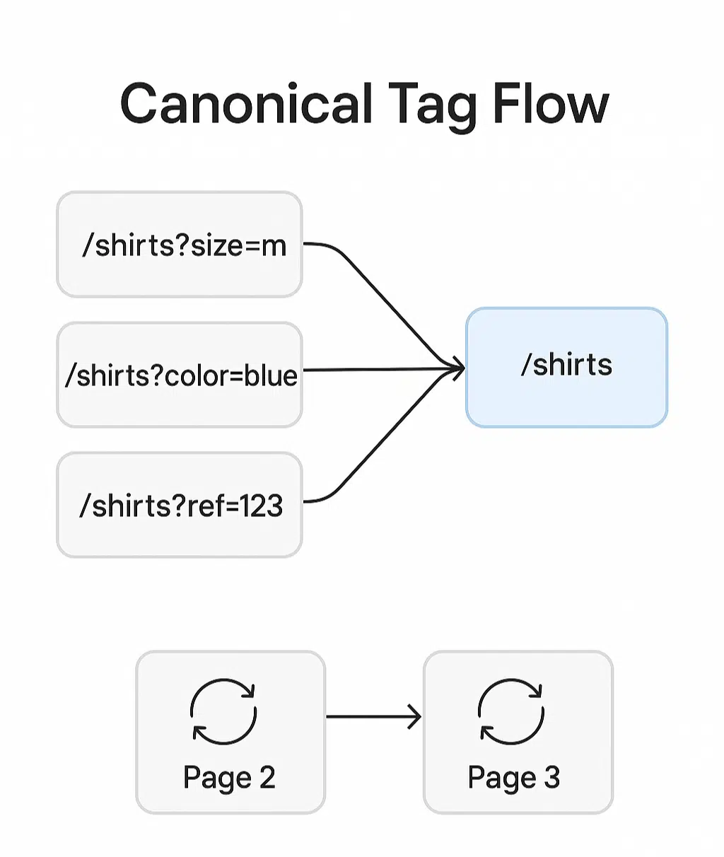 Canonical flow diagram